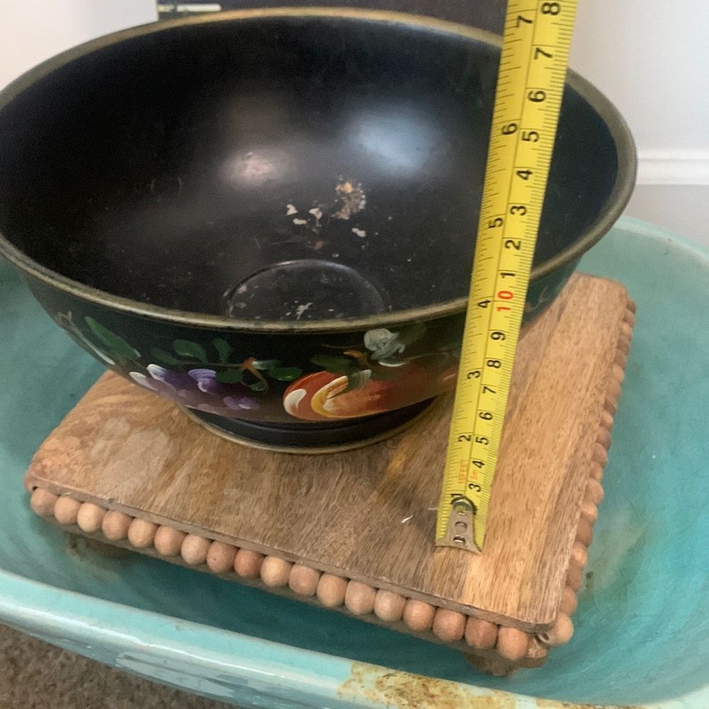 Hand painted vintage nashco bowl - Picture 7 of 7